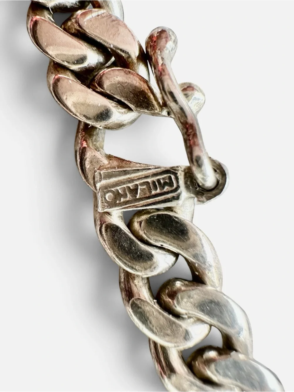 Heavy Solid 925 Sterling Silver Men's Cuban Link Chain - 23” (44.6g, Milano)